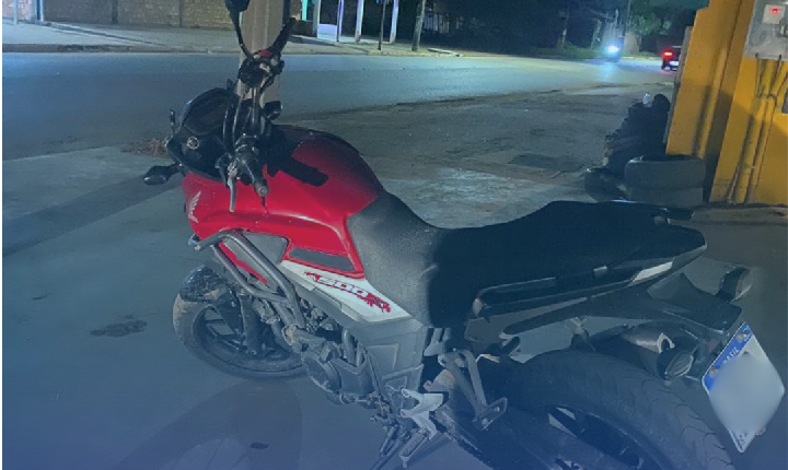 5º BPM RECUPERA MOTOCICLETA ROUBADA E REFORÇA COMBATE A CRIMES PATRIMONIAIS EM PORTO VELHO