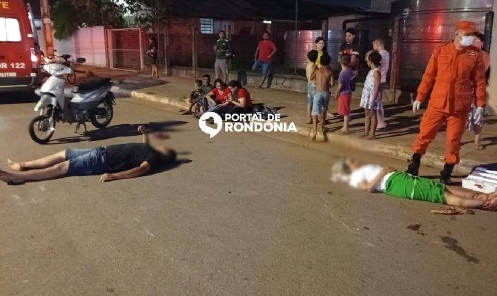 Acidente na Avenida Amazonas resulta em fratura exposta em mulher