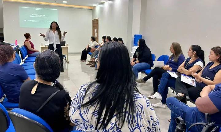 Agentes Comunitários de Saúde participam de oficina sobre incentivo à amamentação