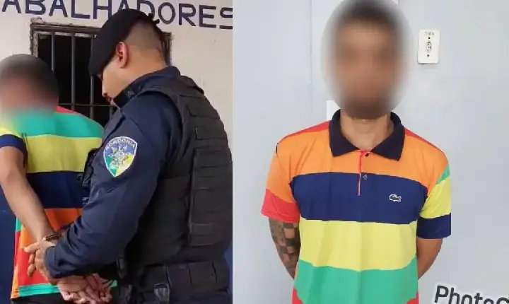 Apenado do regime semiaberto é preso após ser reconhecido por policiais