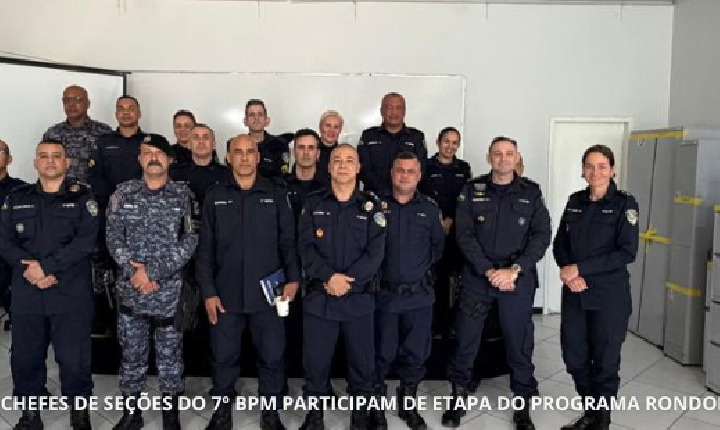 ARIQUEMES – CHEFES DE SEÇÕES DO 7º BPM PARTICIPAM DE ETAPA DO PROGRAMA RONDONIENSE DE INTEGRIDADE