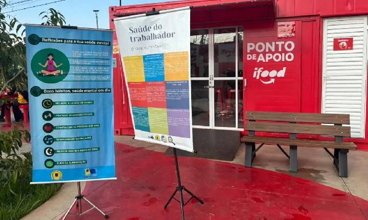 Atendimento de saúde é levado pelo Cerest aos entregadores de aplicativo em Porto Velho