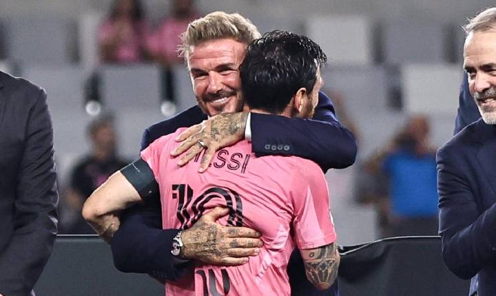 Beckham afirma: 'Messi é o candidato ideal à Bola de Ouro, ninguém faz o que ele faz nessa idade'