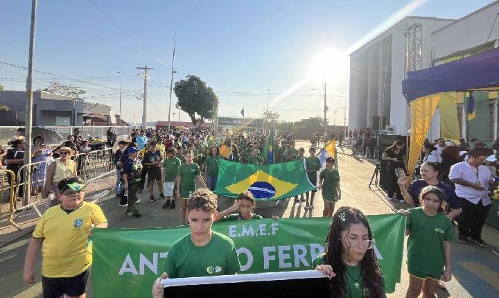 Celebrações da Semana da Pátria têm início em Porto Velho com participação estudantil