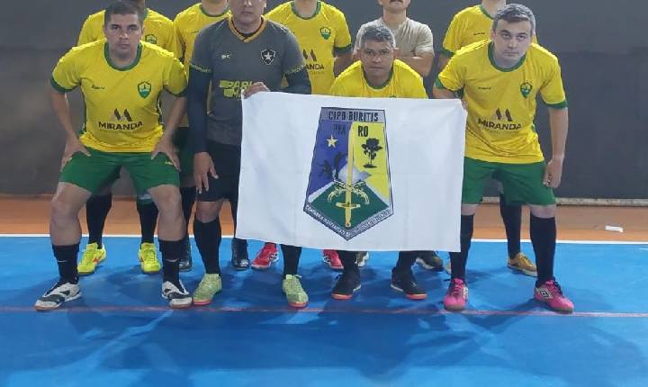 CIPO de Buritis conquista título invicto no futsal dos Jogos da Segurança Pública do Vale do Jamari 2026