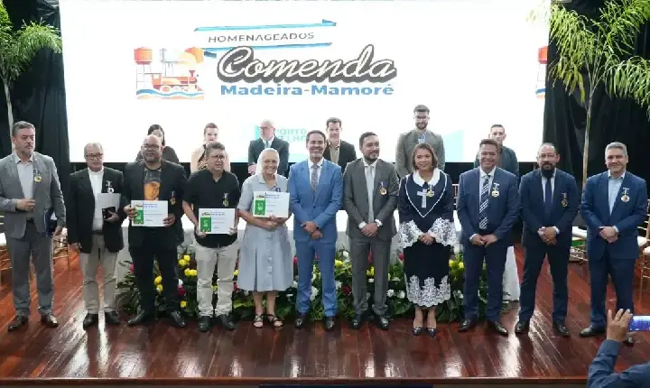 Comenda Madeira-Mamoré homenageia lideranças religiosas por ações sociais em Porto Velho