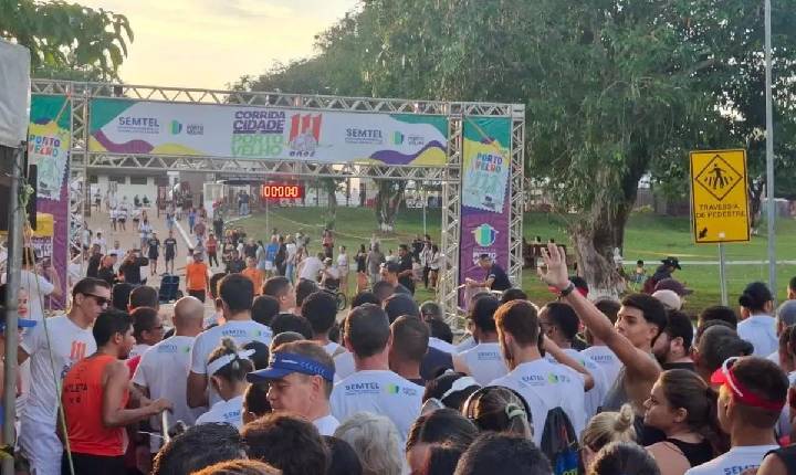 Corrida do Aniversário de Porto Velho reúne esporte, solidariedade e música com expectativa de 3 mil participantes