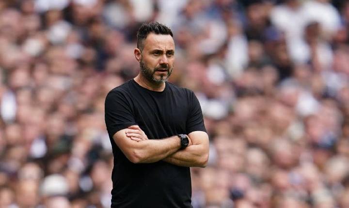 De Zerbi: 'Não podemos afirmar que tudo está péssimo no Tottenham'