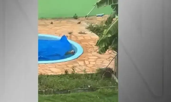 Duas crianças são socorridas após princípio de afogamento em clube em RO