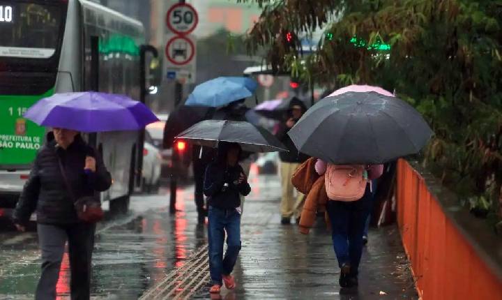 Eleição no estado de São Paulo será marcada por chuvas intensas neste fim de semana