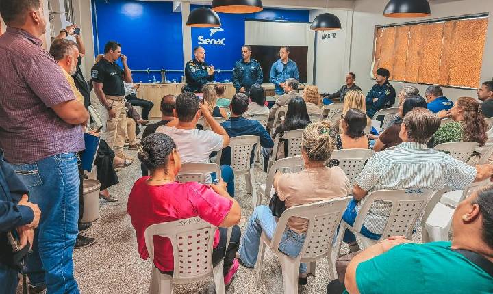 Estratégias de Segurança nas Áreas Comerciais de Porto Velho são Fortalecidas em Reunião