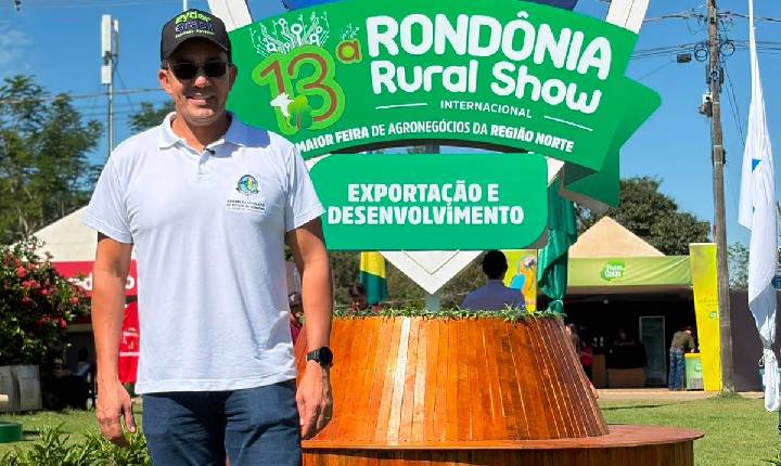 Eyder Brasil participa da 13ª Rondônia Rural Show e destaca importância do agro para o desenvolvimento do estado