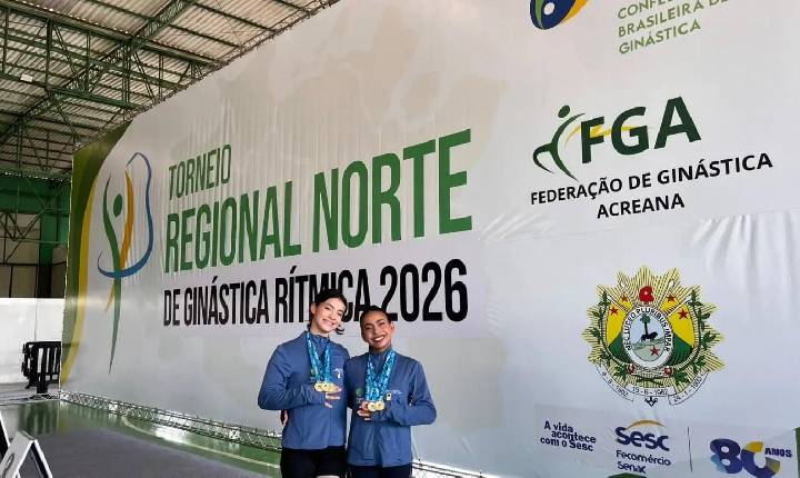 Ginastas do Construindo Campeões brilham no Acre e garantem classificação para etapa nacional