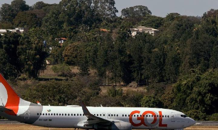 GOL realiza pouso de emergência logo após decolar em Goiânia