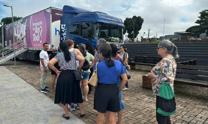 Hospital do Amor disponibiliza mamografias gratuitas na USF Osvaldo Piana