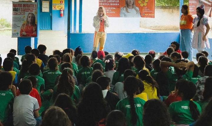 Ieda Chaves divulga agenda de palestra lúdica contra violência sexual infantil em Porto Velho