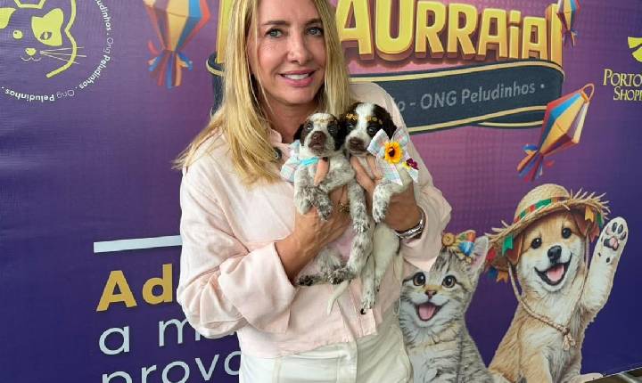 Ieda Chaves prestigia feira de adoção pet em Porto Velho com dezenas de animais acolhidos