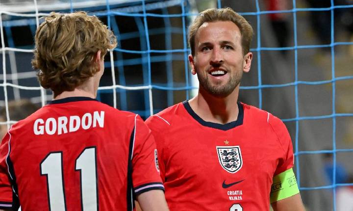 Inglaterra impõe 7 a 0 sobre a Croácia com atuação de Kane e Bellingham, mas Data Fifa é diferente