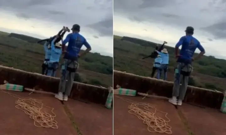 Instrutores tentaram fugir após morte de jovem em salto de rope jump – VEJA O VÍDEO