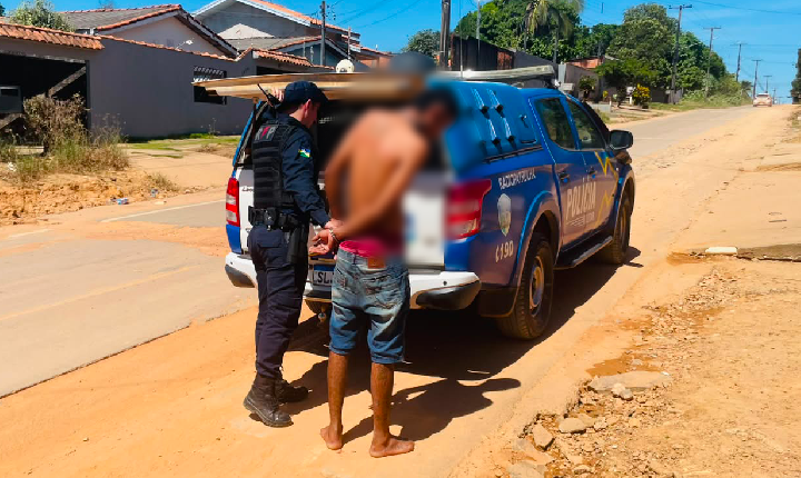 JI-PARANÁ: POLÍCIA MILITAR PRENDE SUSPEITOS DE ROUBO E RECUPERA PARTE DOS BENS SUBTRAÍDOS