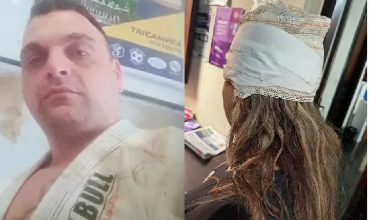 Lutador de jiu-jítsu espanca esposa após se irritar ao ser acordado