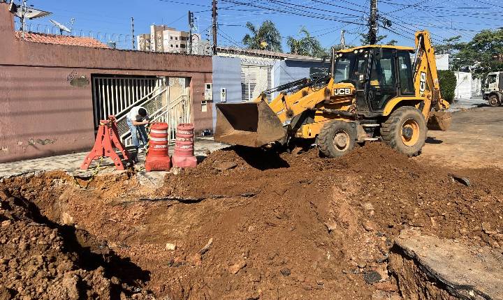 Mês de Julho é marcado com serviços de drenagem em toda capital