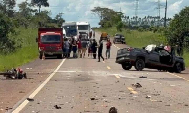 Motocilsita morre em rodovia ao tentar fazer ultrapassagem