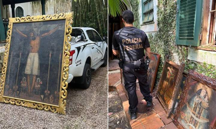 Obra de arte peruana é apreendida no Rio em operação da PF sem autorização prévia