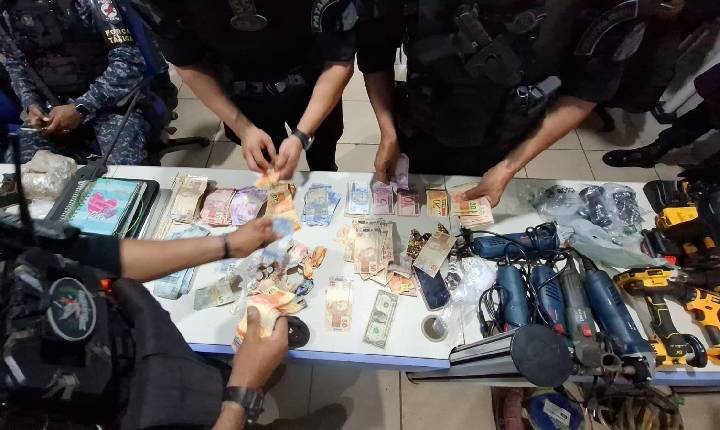 Operação Maximus desarticula ponto de tráfico e apreende arsenal de objetos suspeitos em Porto Velho