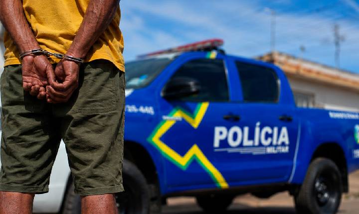 OURO PRETO DO OESTE – POLÍCIA MILITAR PRENDE HOMEM POR DESCUMPRIMENTO DE MEDIDA PROTETIVA E AMEAÇAS