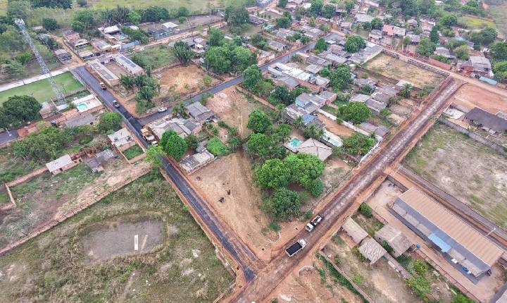 Pavimentação é ampliada no Nova Esperança