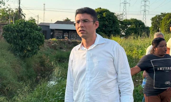 Pedro Geovar cobra providências para limpeza de córrego na Zona Leste de Porto Velho