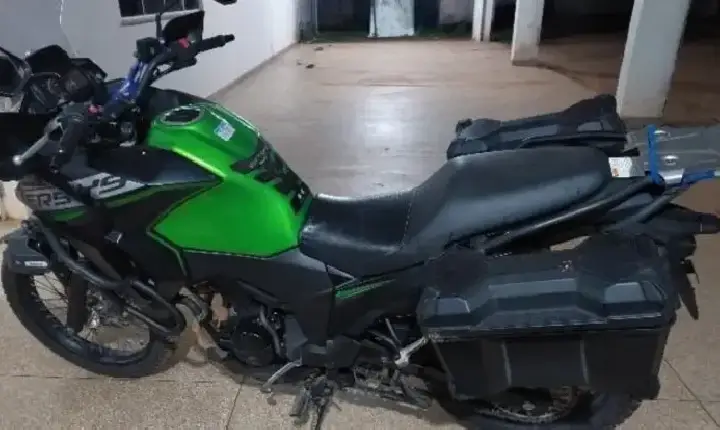 PM recupera motocicleta roubada durante operação em Nova Mamoré