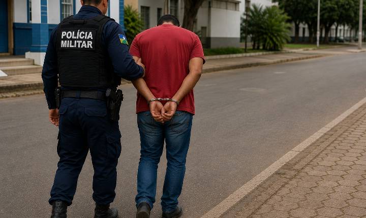 PMRO: Foragido da Justiça é recapturado em ação rápida no centro de  Guajará-Mirim