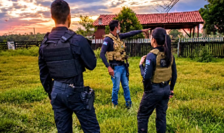 Polícia Civil cumpre mandado contra vigilante de escola investigado por tráfico de drogas em Costa Marques