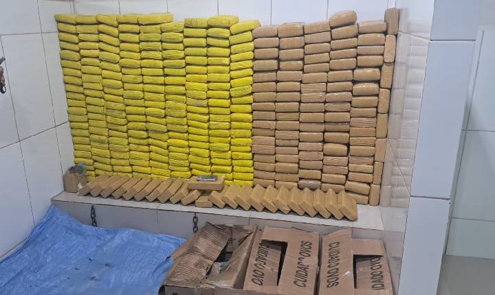 Polícia Militar de Rondônia aplica duro golpe ao tráfico e apreende mais de 328 kg de drogas em Cacoal