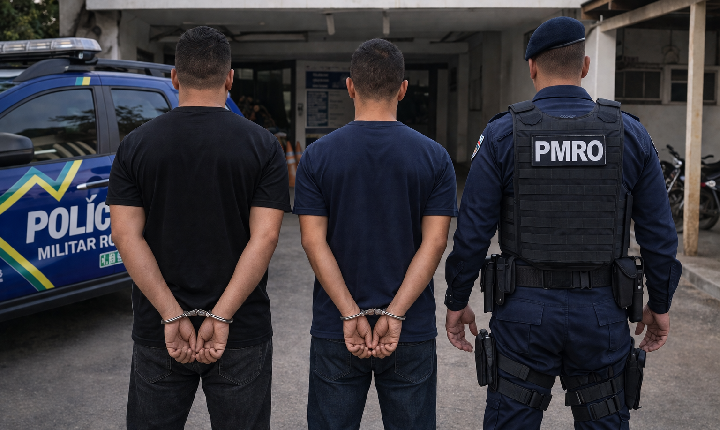 Polícia Militar Prende Três Pessoas por Furto e Receptação no Bairro Panair, em Porto Velho