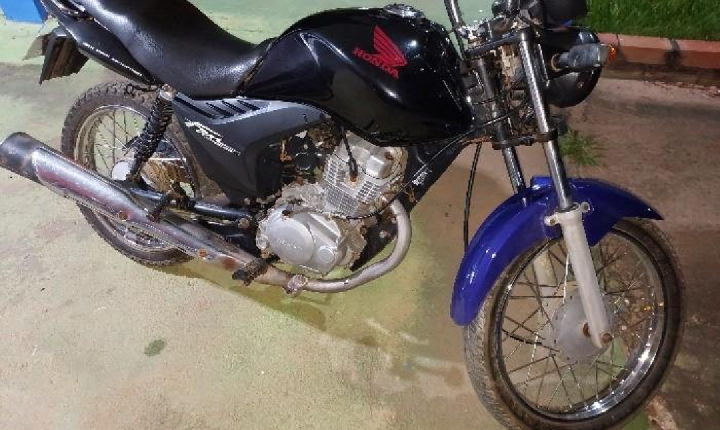 Polícia Militar recupera motocicleta furtada e prende suspeito por receptação em São Felipe d’Oeste