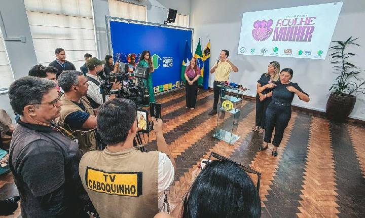 Porto Velho lança Programa Acolhe Mulher com atendimento digital 24 horas