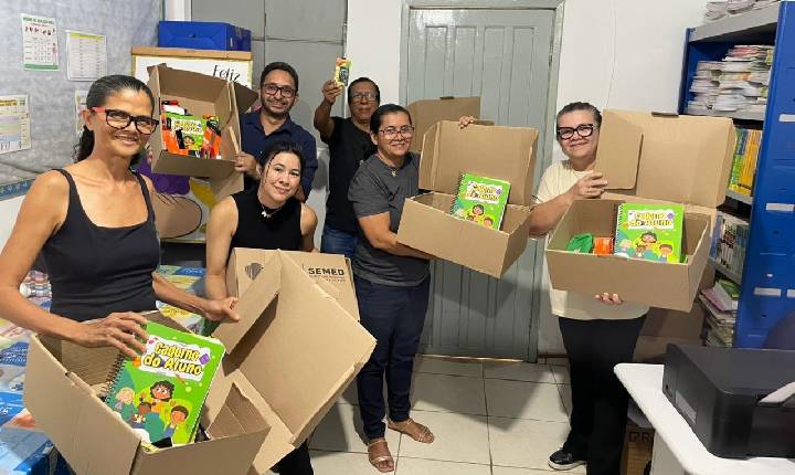 Prefeitura de Porto Velho conclui entrega de kits escolares em todas as escolas da rede municipal