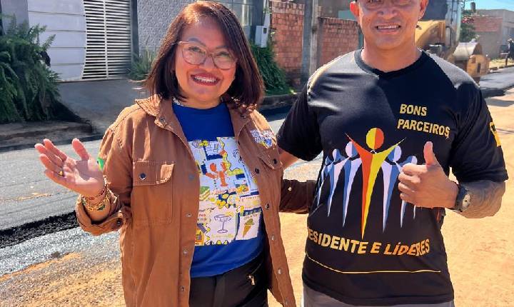 Prefeitura inicia recapeamento de 19 ruas no Cristal da Calama após solicitação de Edimilson Dourado
