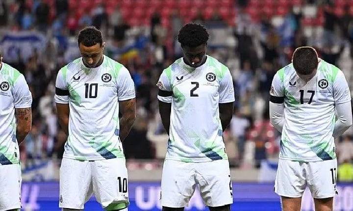 Protestos marcam o jogo entre Israel e Irlanda na Data Fifa, sem apertos de mão e com faixas pretas
