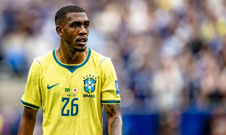 Rayan recebe aplausos da mídia europeia após marcar pela Seleção, lembrando Vinicius