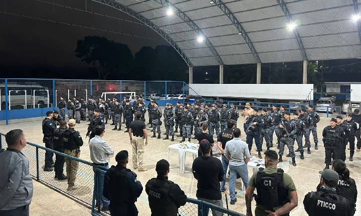 Resultados parciais – Operação Audácia IX tem mais dados sobre o combate às facções criminosas divulgados à imprensa