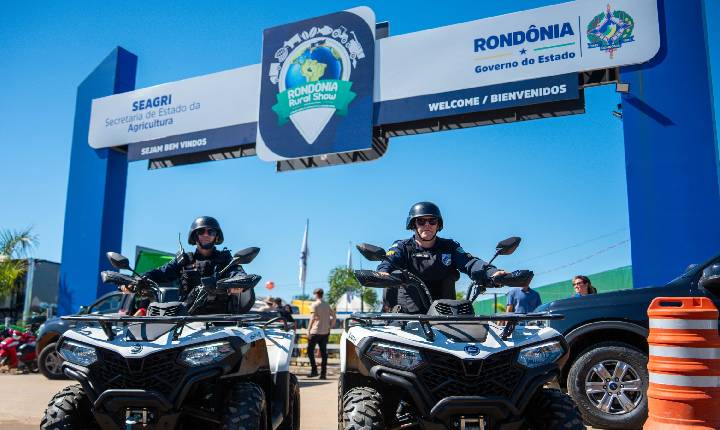 RONDÔNIA RURAL SHOW 2026 TEM INÍCIO COM FORTE ESQUEMA DE SEGURANÇA DA POLÍCIA MILITAR