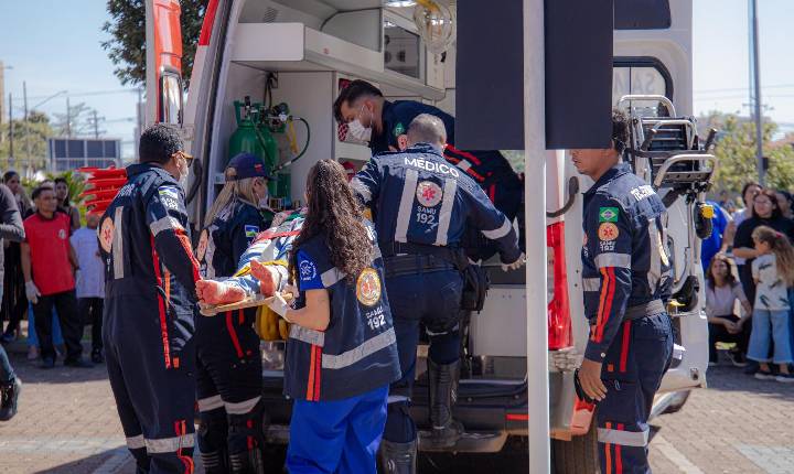 SAMU registra mais de nove atendimentos por dia envolvendo motociclistas