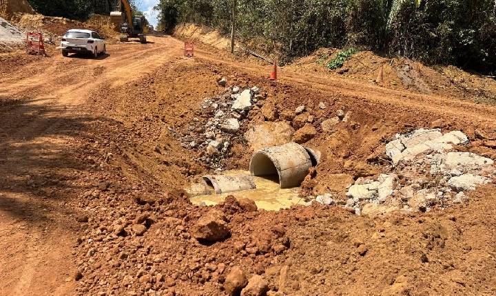 Sondagem do solo orienta solução para obras na Rua Prof. Jerônimo