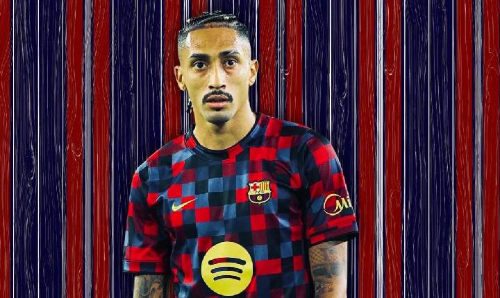 Substituições possíveis para Raphinha no Barcelona após nova contusão