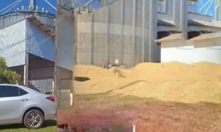 Trabalhador morre soterrado em silo de grãos em RO