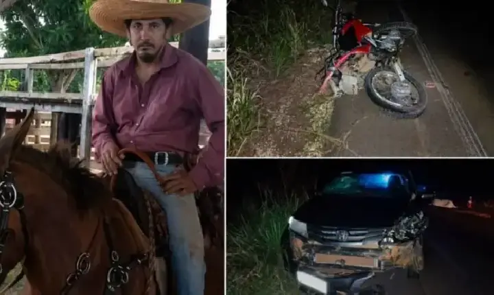 Vaqueiro morre em grave acidente na Estrada do Boi em Rondônia